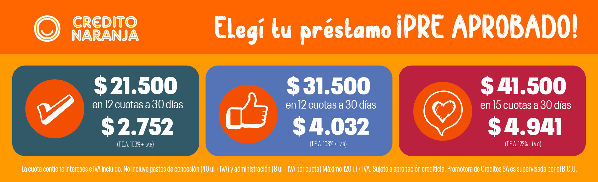 CRDITO NARANJA